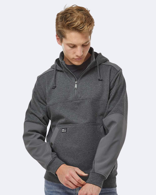 DRI DUCK Mission 1/4 Zip Hooded Pullover