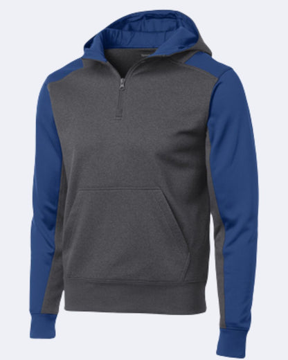 Tech Fleece Colorblock 1/4-Zip Hooded Sweatshirt